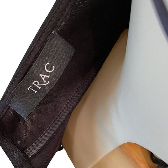 TRAC Crisscross Tie Exposed Back Fit & Flare Mini Party Dress - Picture 10 of 11